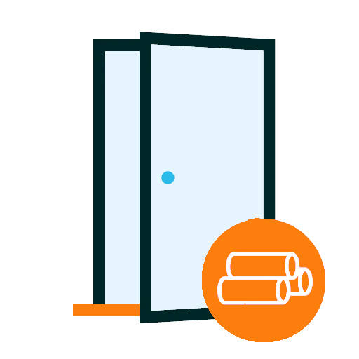icones porte entree pvc